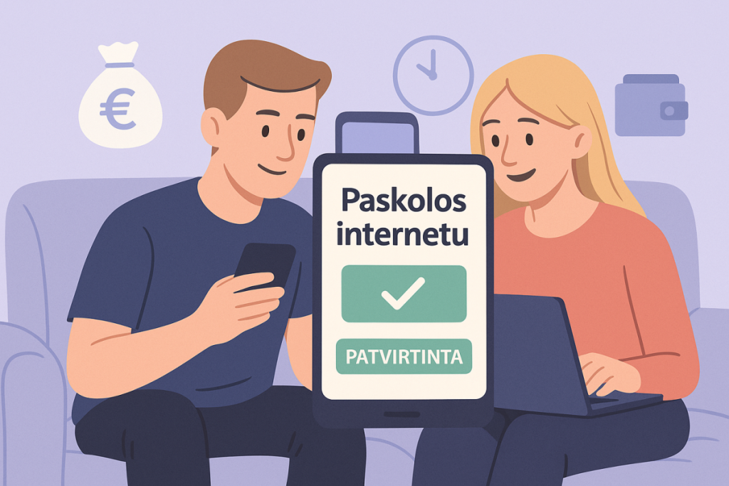 Paskolos internetu